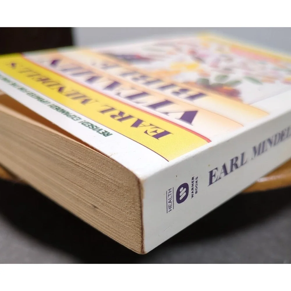 1991 Earl Mindell's Vitamin‎ Bible Vintage Warner Books Paperback